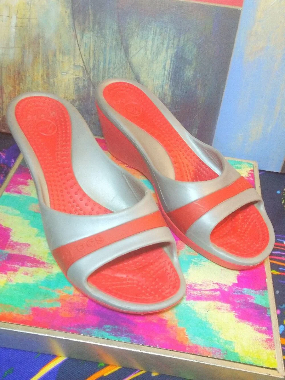 N/A crocs sandals
